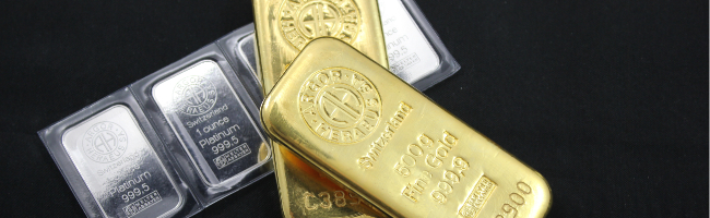 Goldbarren Prägefrisch