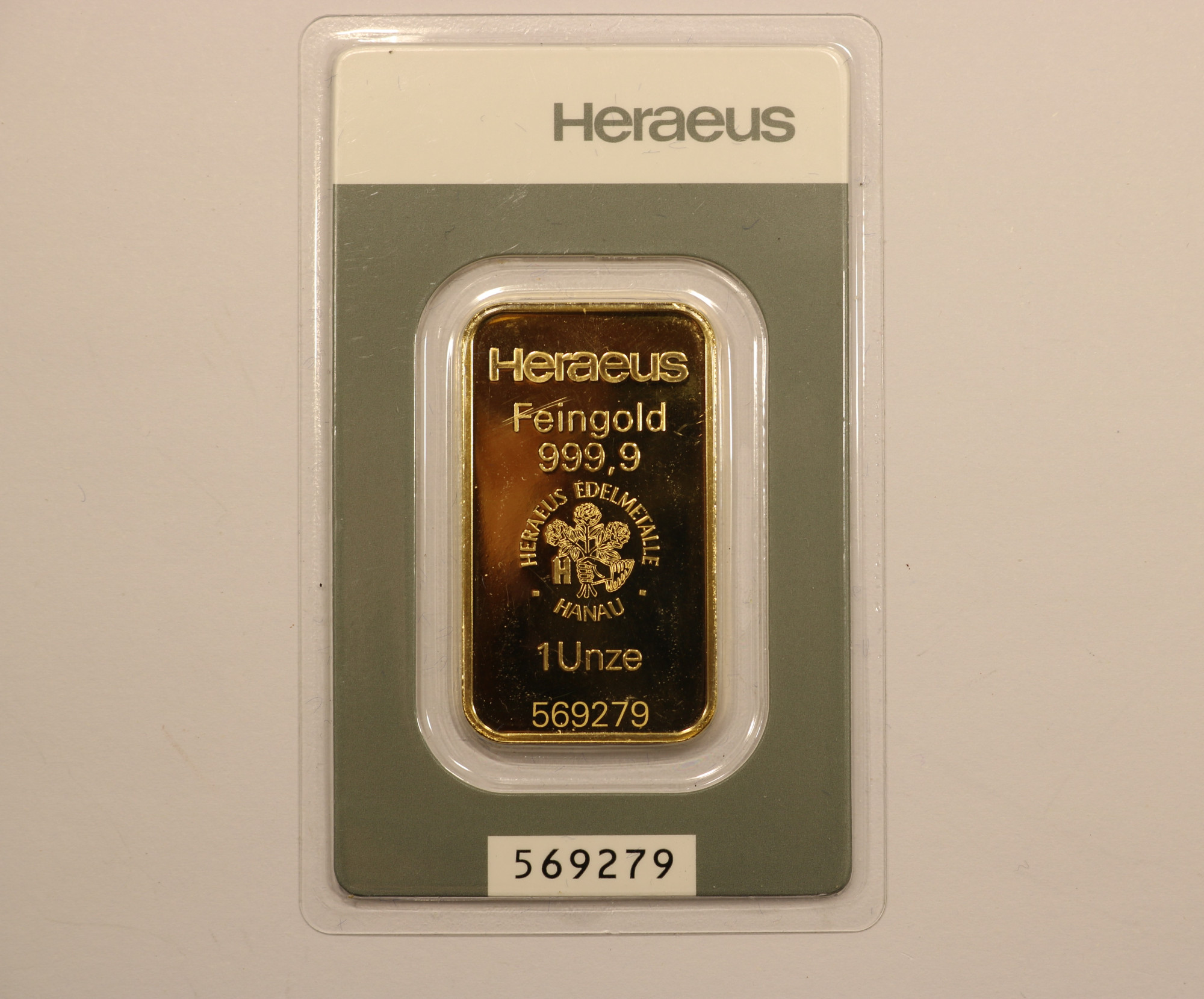 Feingoldbarren 31,1 Gramm