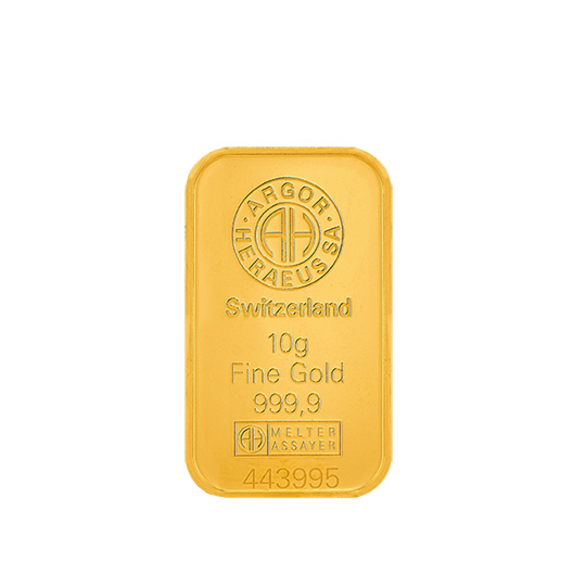 Feingoldbarren 10 Gramm
